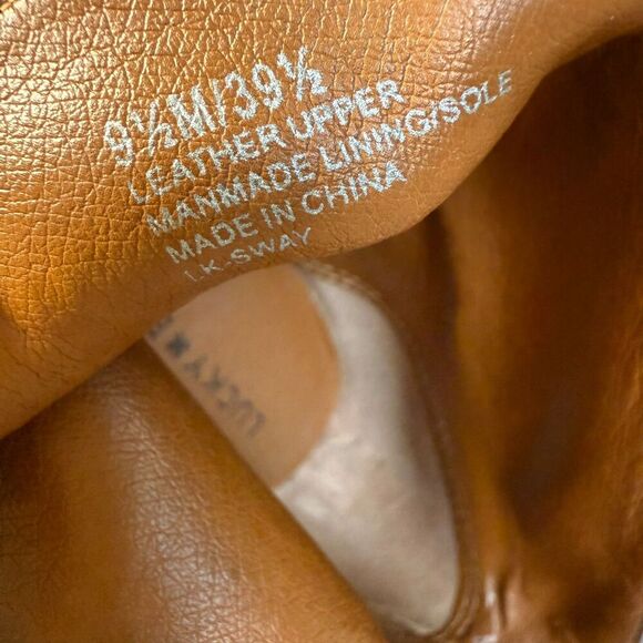 Lucky Brand Womens 9.5 M LK Sway Black Suede Lace-Up Wedges Ankle Booties‎ - Picture 6 of 8